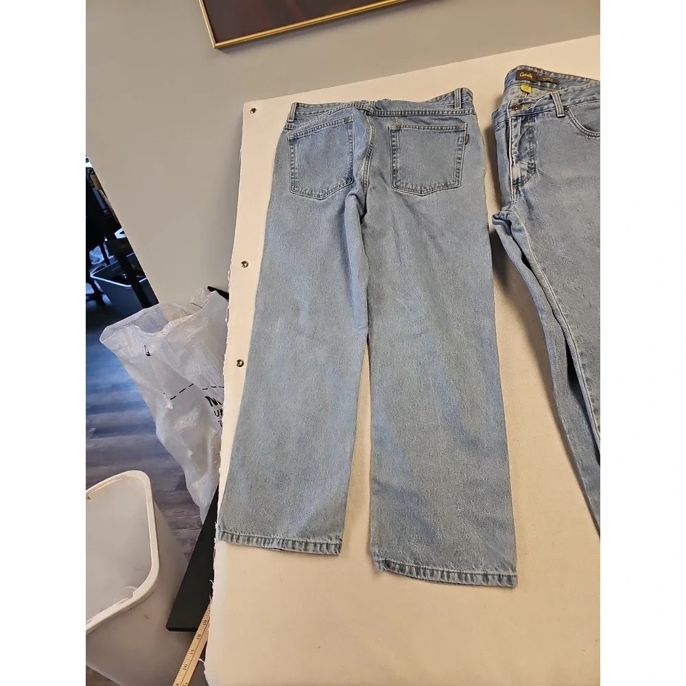 Mens Cabela Classic Fit 34x29 Jeans 100% cotton Workwear Lot Of 2